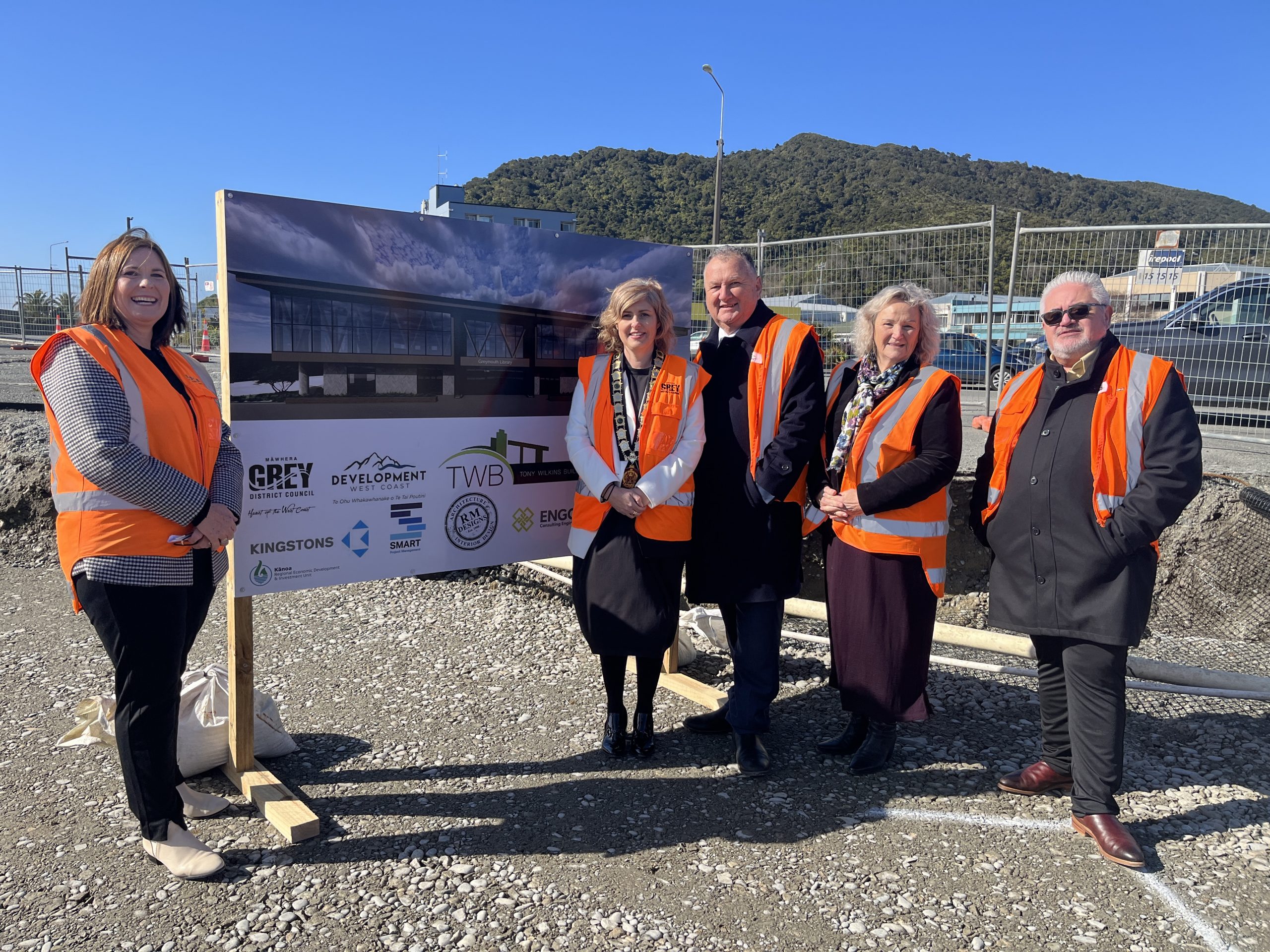 Minister attends library site blessing - Greymouth Star