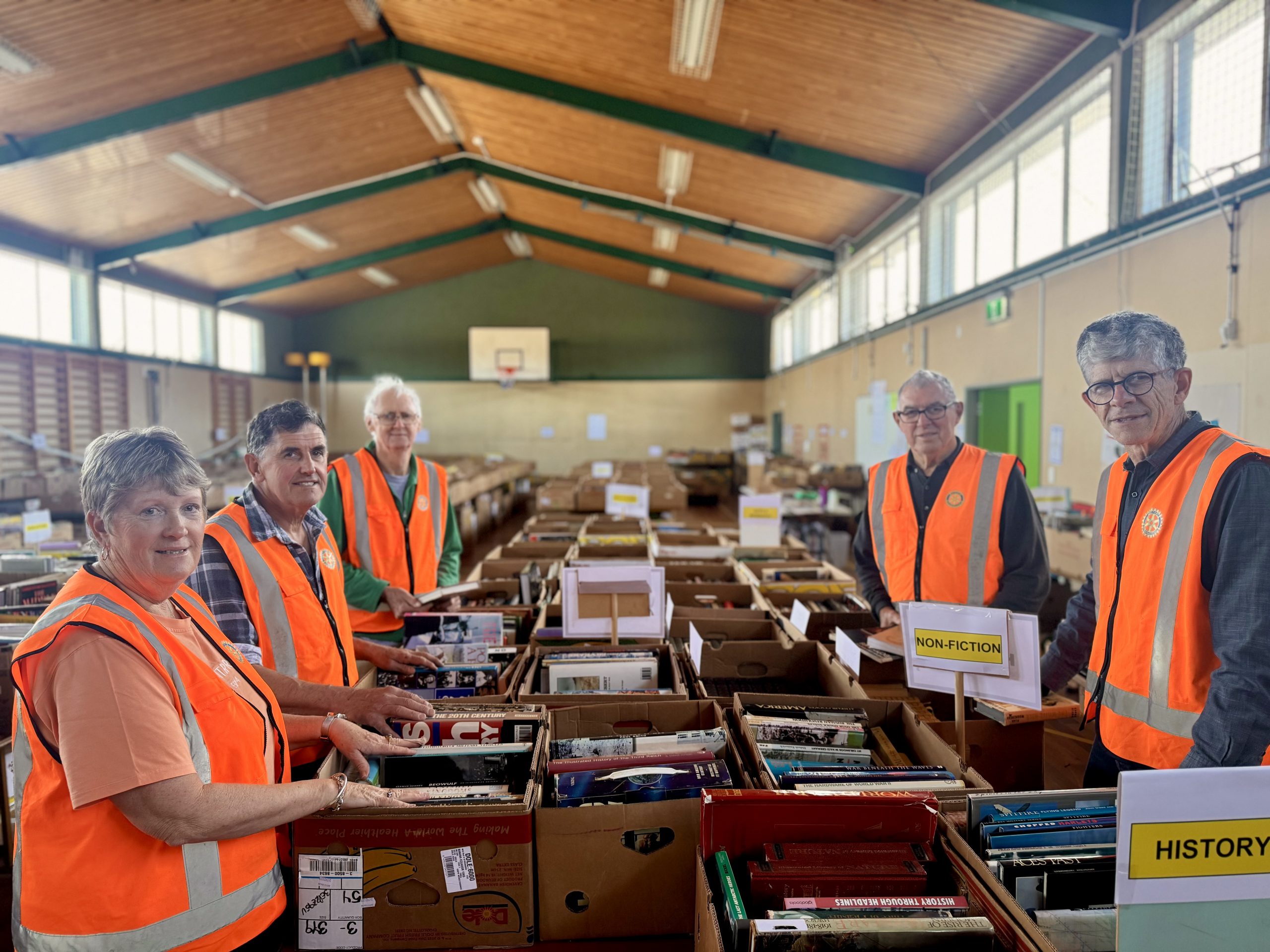 All Set for the Bookarama - Greymouth Star